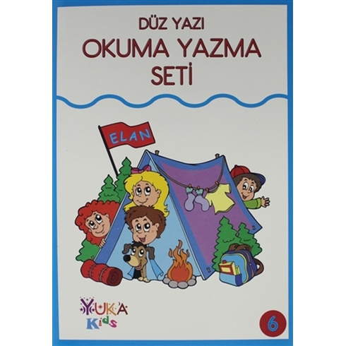 Düz Yazı Okuma Yazma Seti 6 Çetin Özbey