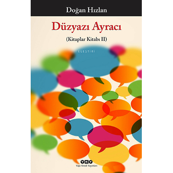 Düzyazı Ayracı (Kitaplar Kitabı 2) Doğan Hızlan