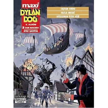 Dylan Dog Maxi Albüm: 4 - Taştan Ordu / Fazla Mesai / Gözlenen Özel Kişi