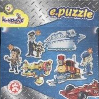 E-Puzzle Taşıtlar Sürücüler Vehicles (87 Puzzle) 6115