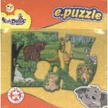 E-Puzzle Vahşi Hayvanlar (22 Puzzle) 6114