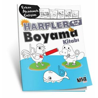 Eag Harfler Boyama Kitabı 4-6 Yaş Kolektıf