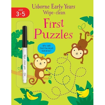 Early Years Wipe-Clean First Puzzles Jessica Greenwell