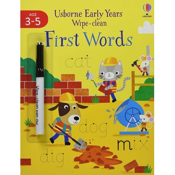 Early Years Wipe-Clean First Words Jessica Greenwell