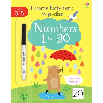 Early Years Wipe-Clean Numbers 1 To 20 Jessica Greenwell