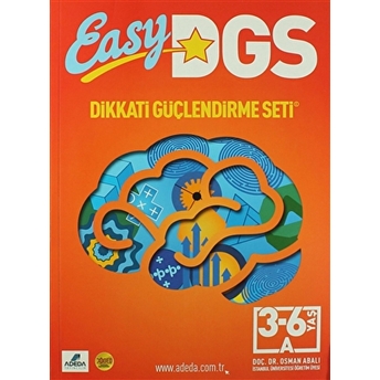 Easy Dikkati Güçlendirme Seti 3-6 Yaş A (1 Kitap) Osman Abalı