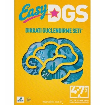 Easy Dikkati Güçlendirme Seti 4-7 Yaş A (1 Kitap) Osman Abalı