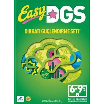 Easy Dikkati Güçlendirme Seti 6 - 9 Yaş B (1 Kitap) Osman Abalı