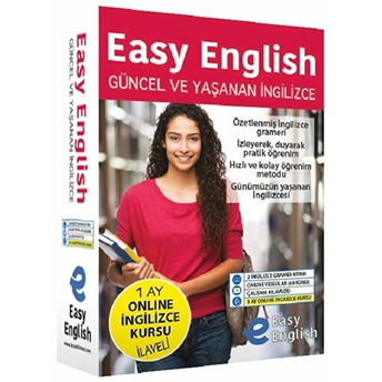 Easy English Güncel Ve Yaşanan Ingilizce Eğitim Seti Kolektif