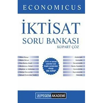 Economicus Iktisat Kopart Çöz Soru Bankası Kolektif