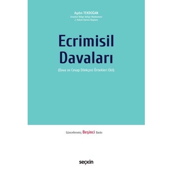 Ecrimisil Davaları Aydın Tekdoğan