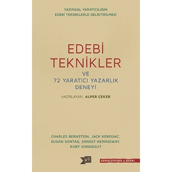 Edebi Teknikler Ve 72 Yaratıcı Yazarlık Deneyi Alper Çeker