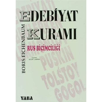 Edebiyat Kuramırus Biçimciliği-Boris Eichenbaum