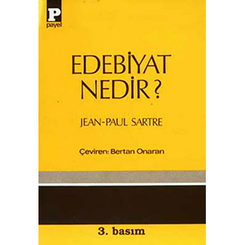 Edebiyat Nedir? Jean Paul Sartre