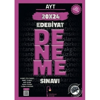 Edebiyat Sokağı Yayınları Ayt Edebiyat 20 X 24 Deneme Sınavı Ahmet Ziya Tamer