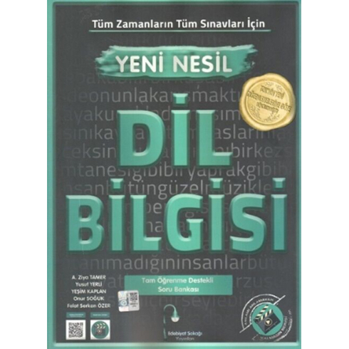 Edebiyat Sokağı Yayınları Tüm Sınavlar Için Dil Bilgisi Soru Bankası A. Ziya Tamer