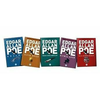 Edgar Allan Poe Kitaplığı Seti (5 Kitap Takım) Edgar Allan Poe