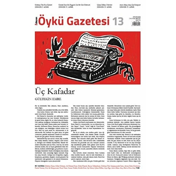 Edisyon Öykü Gazetesi Sayı: 13 Mayıs 2021 Kolektif