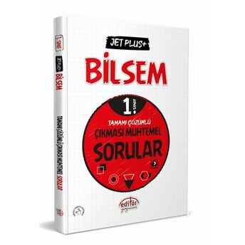 Editör 1. Sınıf Bilsem Jet Plus Tamamı Çözümlü Çıkması Muhtemel Sorular Komisyon