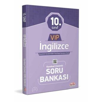 Editör 10. Sınıf Ingilizce Çözümlü Soru Bankası Komisyon