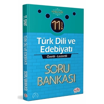 Editör 11. Sınıf Türk Dili Ve Edebiyatı Özetli Lezzetli Soru Bankası (Yeni) Komisyon