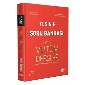 Editör 11. Sınıf Vıp Tüm Dersler Sayısal Soru Bankası Kırmızı Kitap Kolektıf