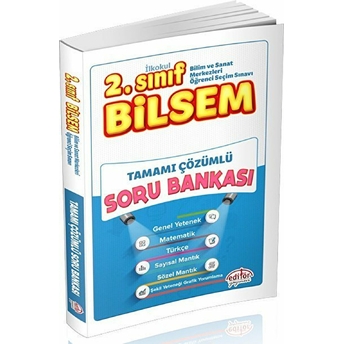 Editör 2. Sınıf Bilsem Çözümlü Soru Bankası (Yeni) Kolektif