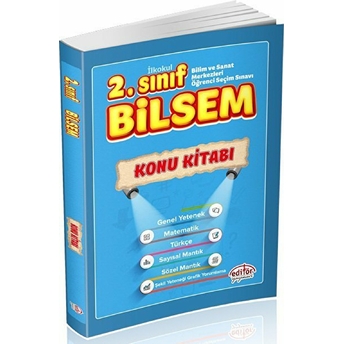 Editör 2. Sınıf Bilsem Konu Kitabı Kolektif