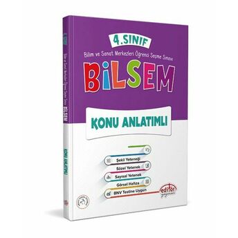 Editör 4. Sınıf Bilsem Konu Anlatım Komisyon