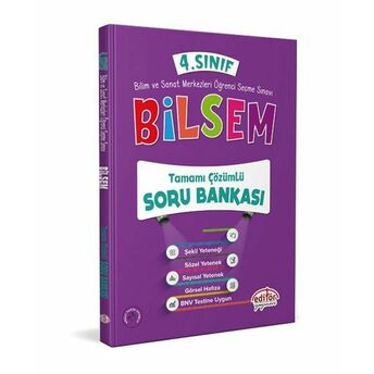 Editör 4. Sınıf Bilsem Soru Bankası Komisyon