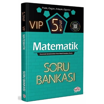 Editör 5. Sınıf Vıp Matematik Soru Bankası Kolektif