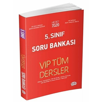 Editör 5. Sınıf Vıp Tüm Dersler Soru Bankası Kırmızı Kitap (Yeni) Kolektif