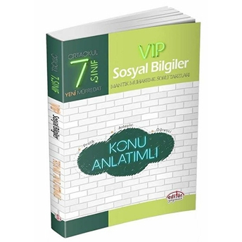 Editör - 7.Sınıf Vıp Sosyal Bilgiler Konu Anlatımlı Kolektif