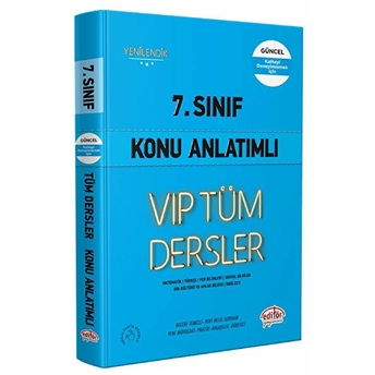 Editör 7. Sınıf Vıp Tüm Dersler Konu Anlatımlı Mavi Kitap Kolektıf