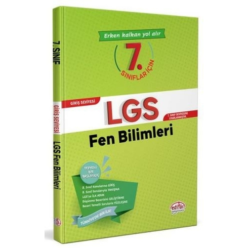 Editör 7. Sınıflar Için Lgs Fen Bilimleri