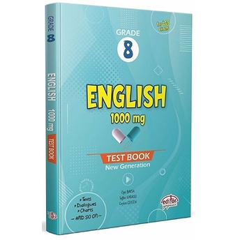 Editör 8 Grade English 1000 Mg Test Book Ceylan Çekcen