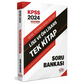 Editör Kpss Lise Ve Ön Lisans Tek Kitap Konu Anlatımlı Kolektıf