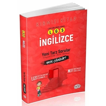 Editör Lgs Ingilizce Mantık Muhakeme Soruları Nasıl Çözülür? Kırmızı Kitap (Yeni) Kolektif