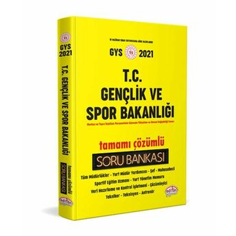 Editör T.c. Gençlik Ve Spor Bakanlığı Tamamı Çözümlü Soru Bankası