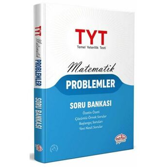 Editör Tyt Matematik Problemler Soru Bankası Komisyon