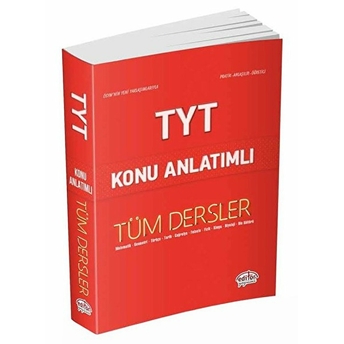 Editör Tyt Tüm Dersler Konu Anlatımlı Kırmızı Kitap (Yeni) Kolektif