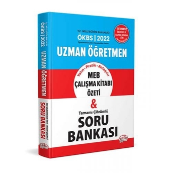 Editör Yayınları 2022 Meb Çalışma Kitabı Özeti Ve Tamamı Çözümlü Soru Bankası Komisyon