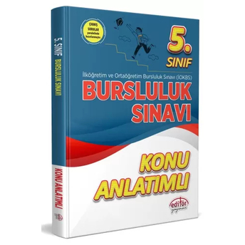 Editör Yayınları 5. Sınıf Bursluluk Sınavı Konu Anlatımlı Komisyon