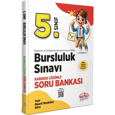 Editör Yayınları 5. Sınıf Bursluluk Sınavı Soru Bankası Komisyon