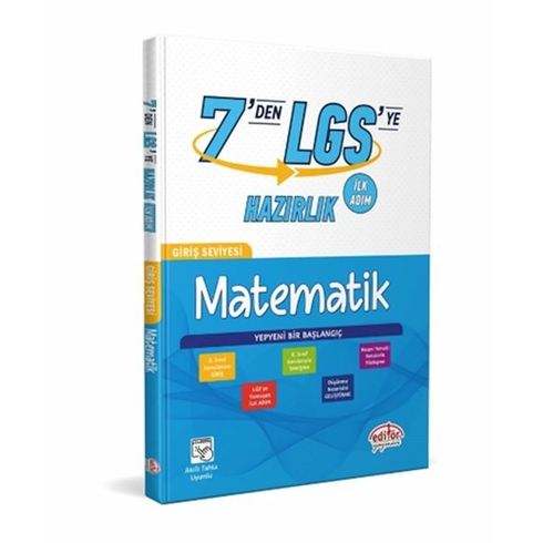 Editör Yayınları 7 Den Lgs Ye Hazırlık Matematik Komisyon