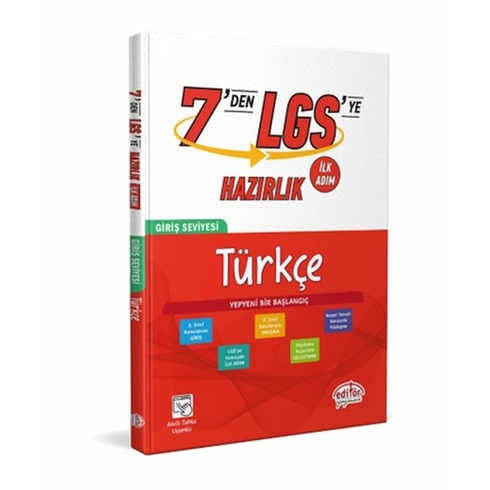 Editör Yayınları 7 Den Lgs Ye Hazırlık Türkçe Komisyon