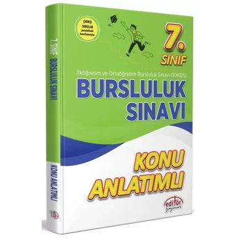 Editör Yayınları 7. Sınıf Bursluluk Sınavı Konu Anlatımlı Komisyon