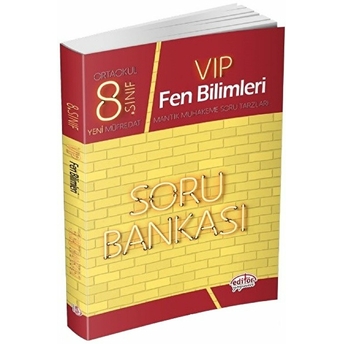 Editör Yayınları 8. Sınıf Lgs Vip Fen Bilimleri Soru Bankası