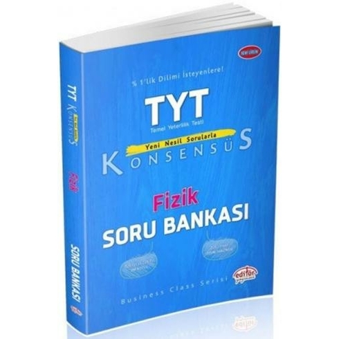 Editör Yayınları Tyt Fizik Konsensüs Soru Bankası