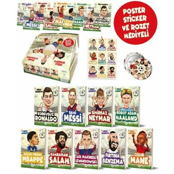 Efsane Futbolcular Kutulu Set (9 Kitap Takım) Dıego Roberto